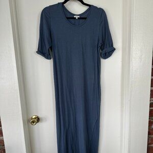 Tavik Parker Blue Maxi Dress - M